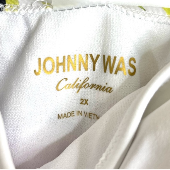 JOHNNY WAS Fay Boho Floral Ruched One Piece Swimsuit NEW Size 2X - Picture 13 of 14